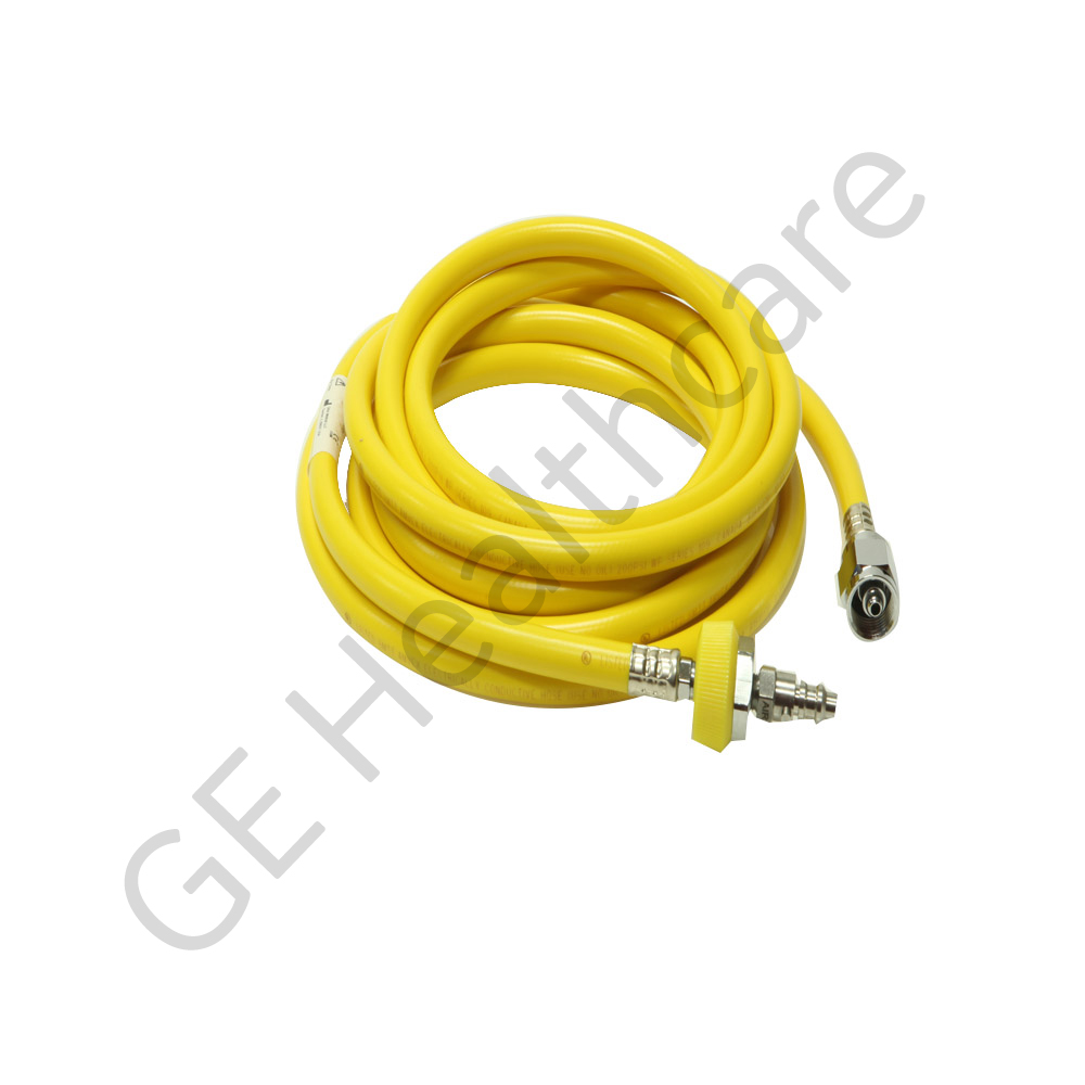 Hose/Assembly Air Yellow 15ft PUR M Hit/DISS N-G BCG