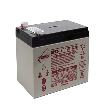 Battery Sealed Lead Acid 12 Volt (12V) 12 Amp-hour (12Ah) 1011-3557-000-S