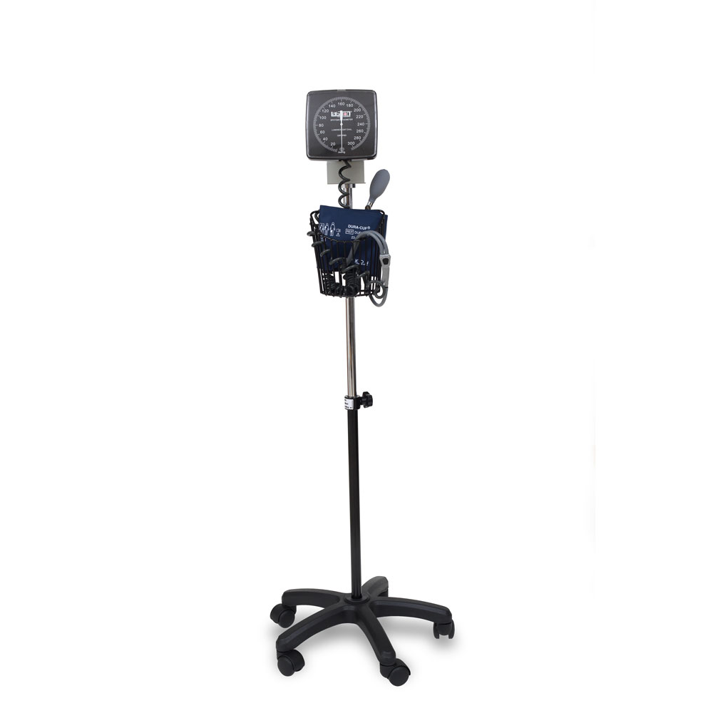 Wall Manometer with DURA-CUF 2T DINACLICK with Rolling Stand, 1/pack Wall Manometer with DURA-CUF 2T DINACLICK with Rolling Stand, 1/pack