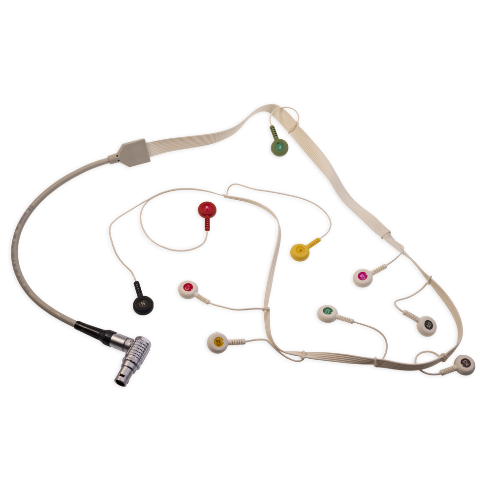 SEER 12-Channel Holter ECG Cable, Flat, IEC, 105 cm/41.3 in., 1/pack SEER 12-Channel Holter ECG Cable, Flat, IEC, 105 cm/41.3 in., 1/pack