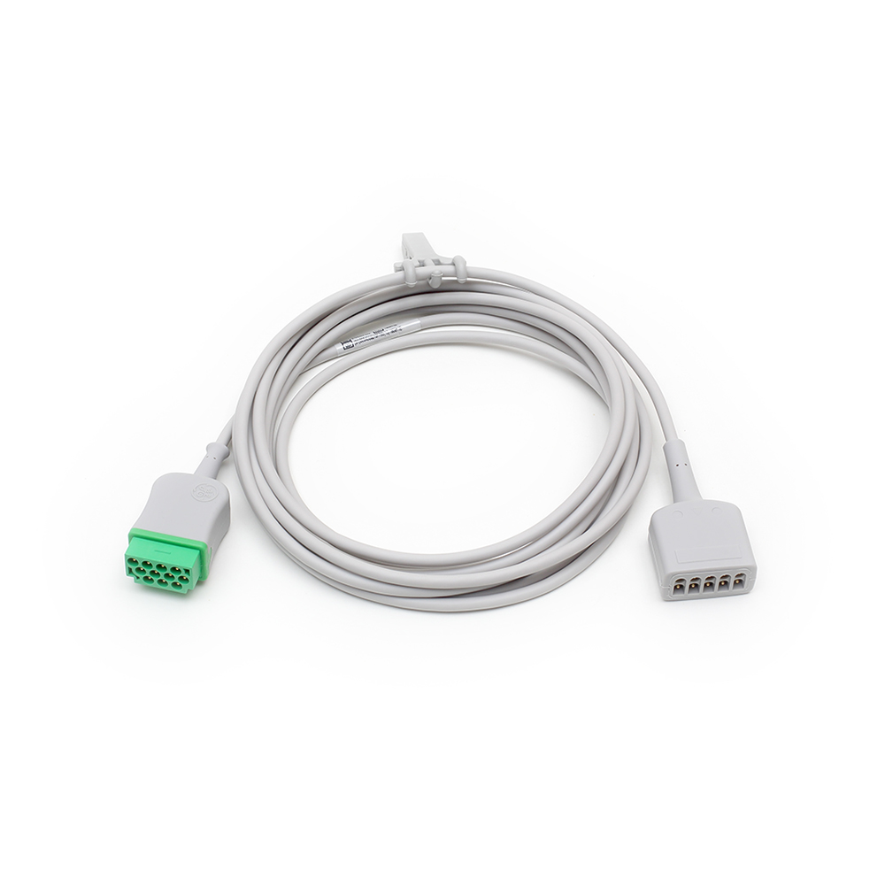 ECG Trunk Cable, 3/5-lead, IEC, 3.6 m/12 ft. ECG Trunk Cable, 3/5-lead, IEC, 3.6 m/12 ft.