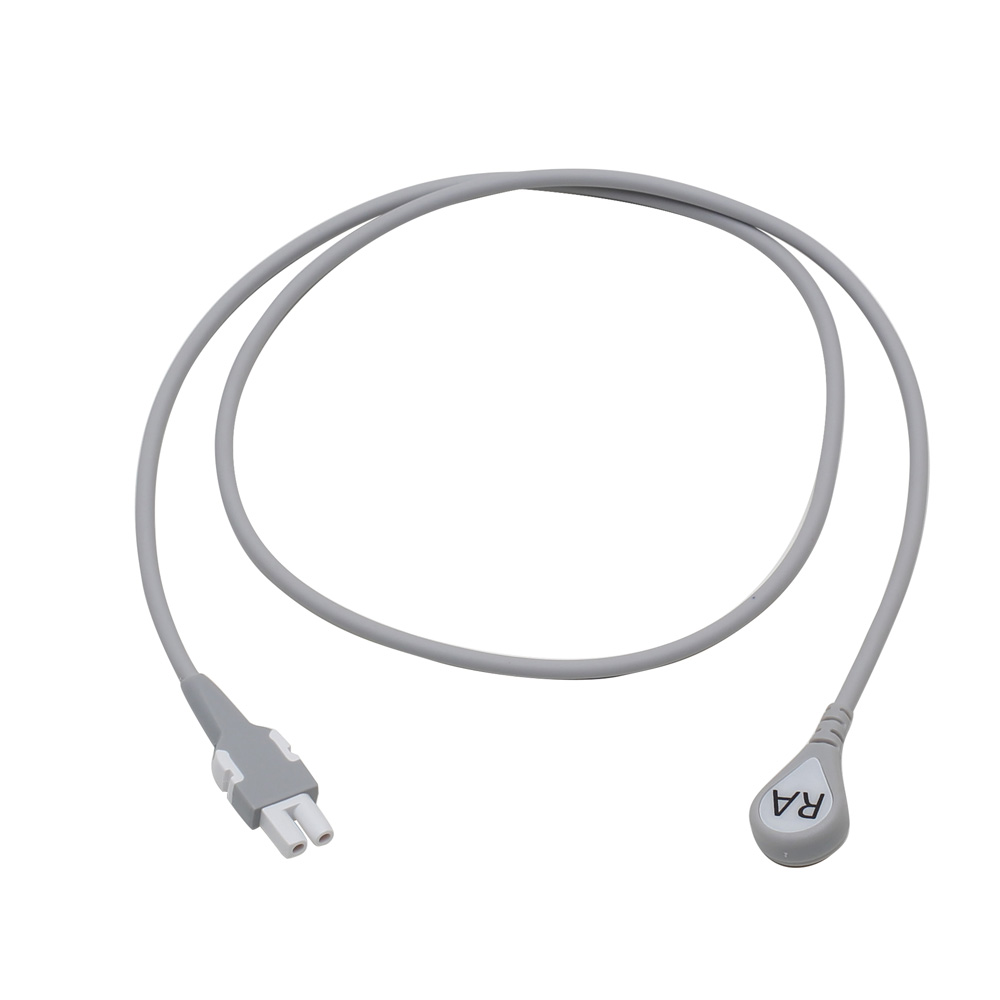 Replacement ECG Leadwire, snap, RA, AHA 74 cm/ 29 in, 1/pack