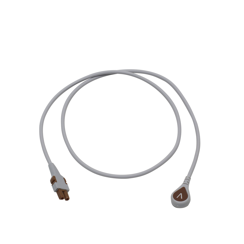 Replacement ECG Leadwire, snap, V, AHA, 74 cm/ 29 in, 1/pack Replacement ECG Leadwire, snap, V, AHA, 74 cm/ 29 in, 1/pack