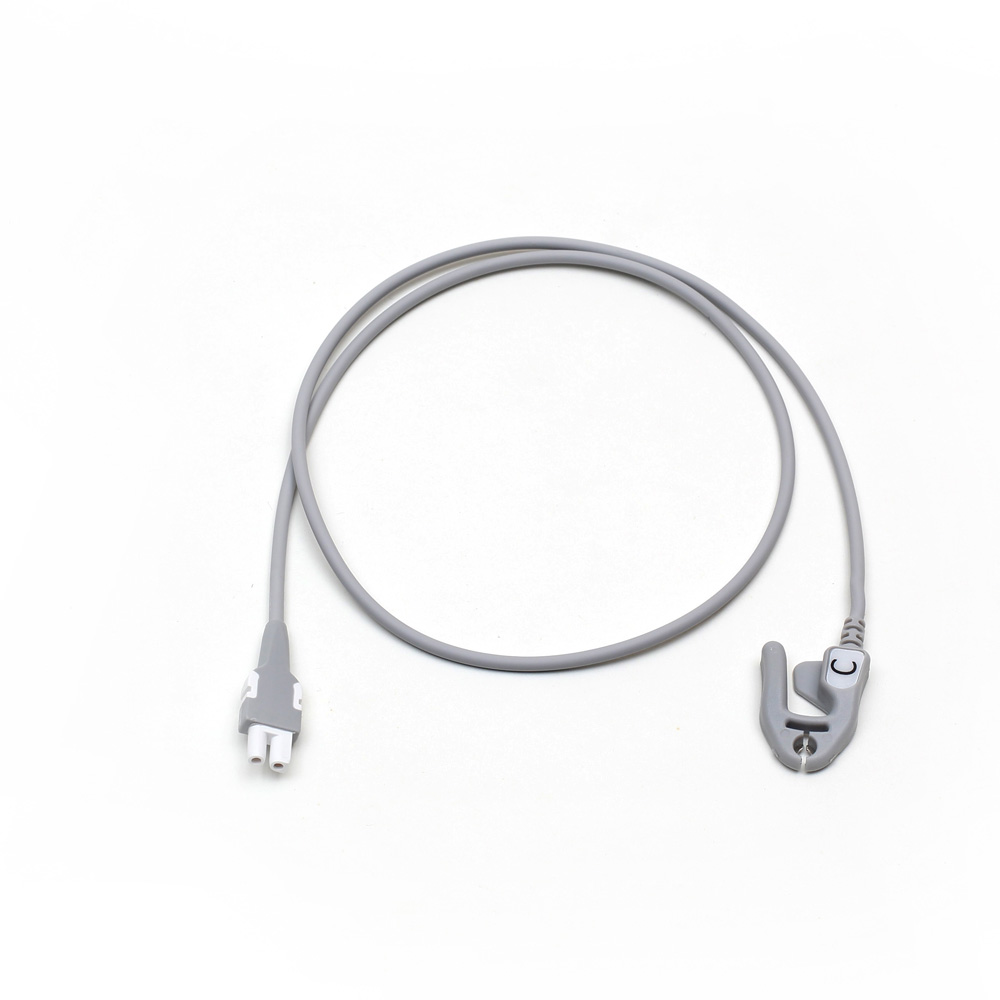 Replacement ECG Leadwire, grabber, WHT C,  IEC, 74 cm/ 29 in, 1/pack