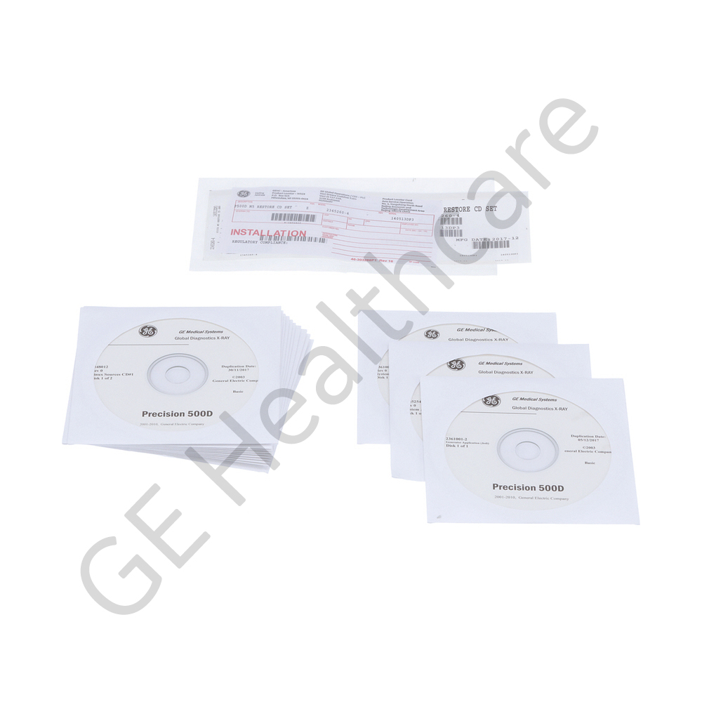 Precision 500D Restore CD Set M5 Precision 500D Restore CD Set M5