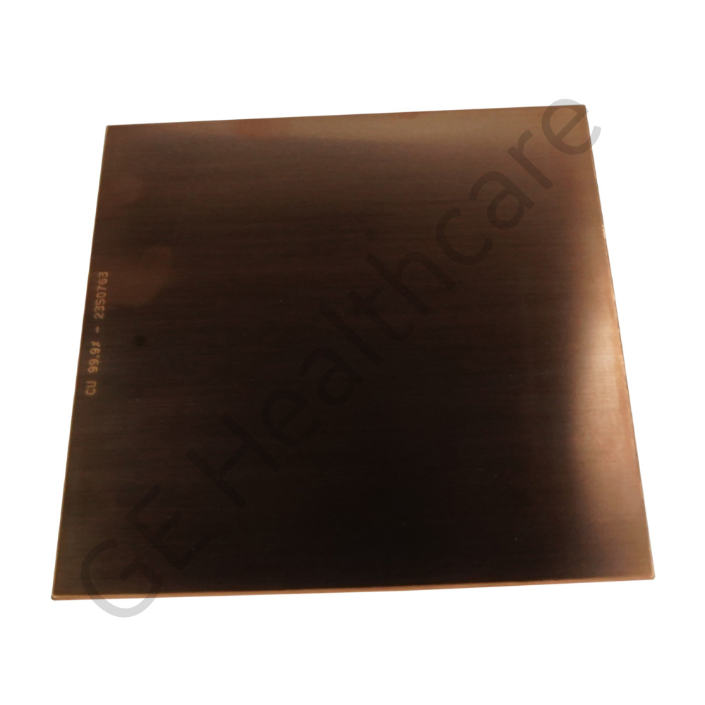 Copper Plate 99.9 Percent 200mm x 200mm x 2mm