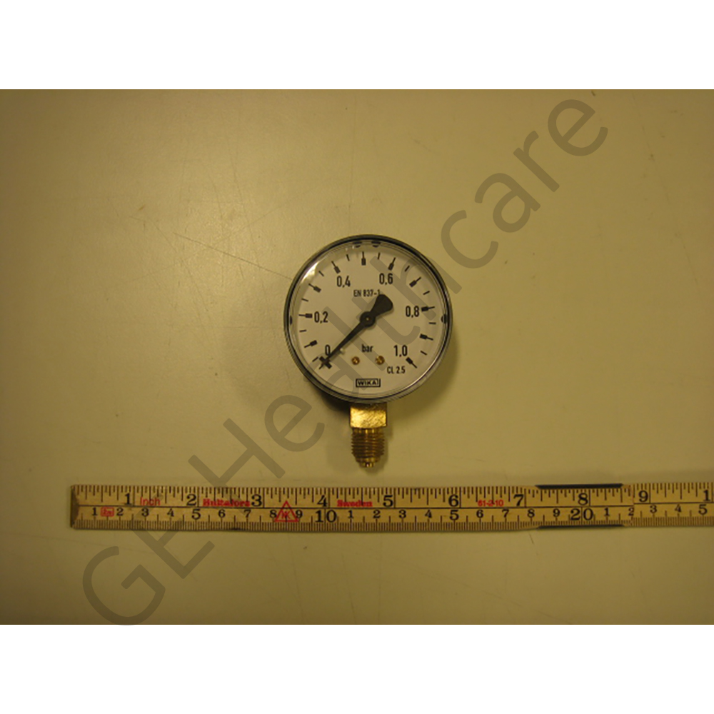 PRESSURE GAUGE 1 BAR WATER COOLING PRESSURE GAUGE 1 BAR WATER COOLING