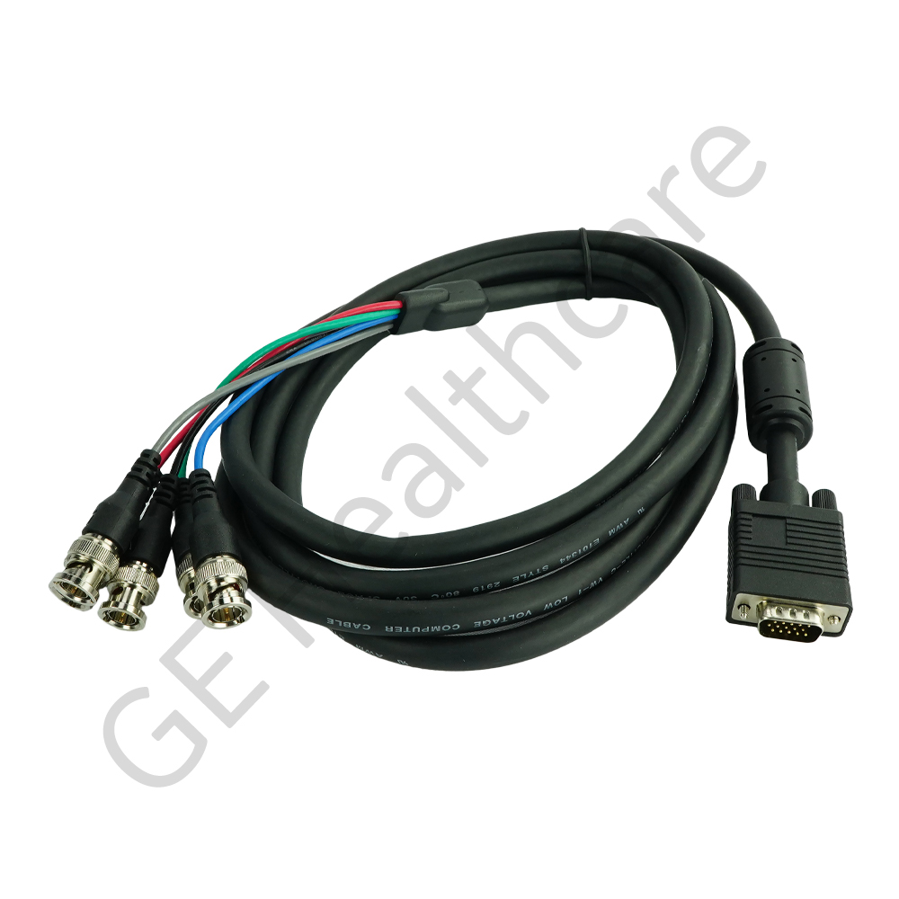 25m VGA to BNC Connector Video Cable