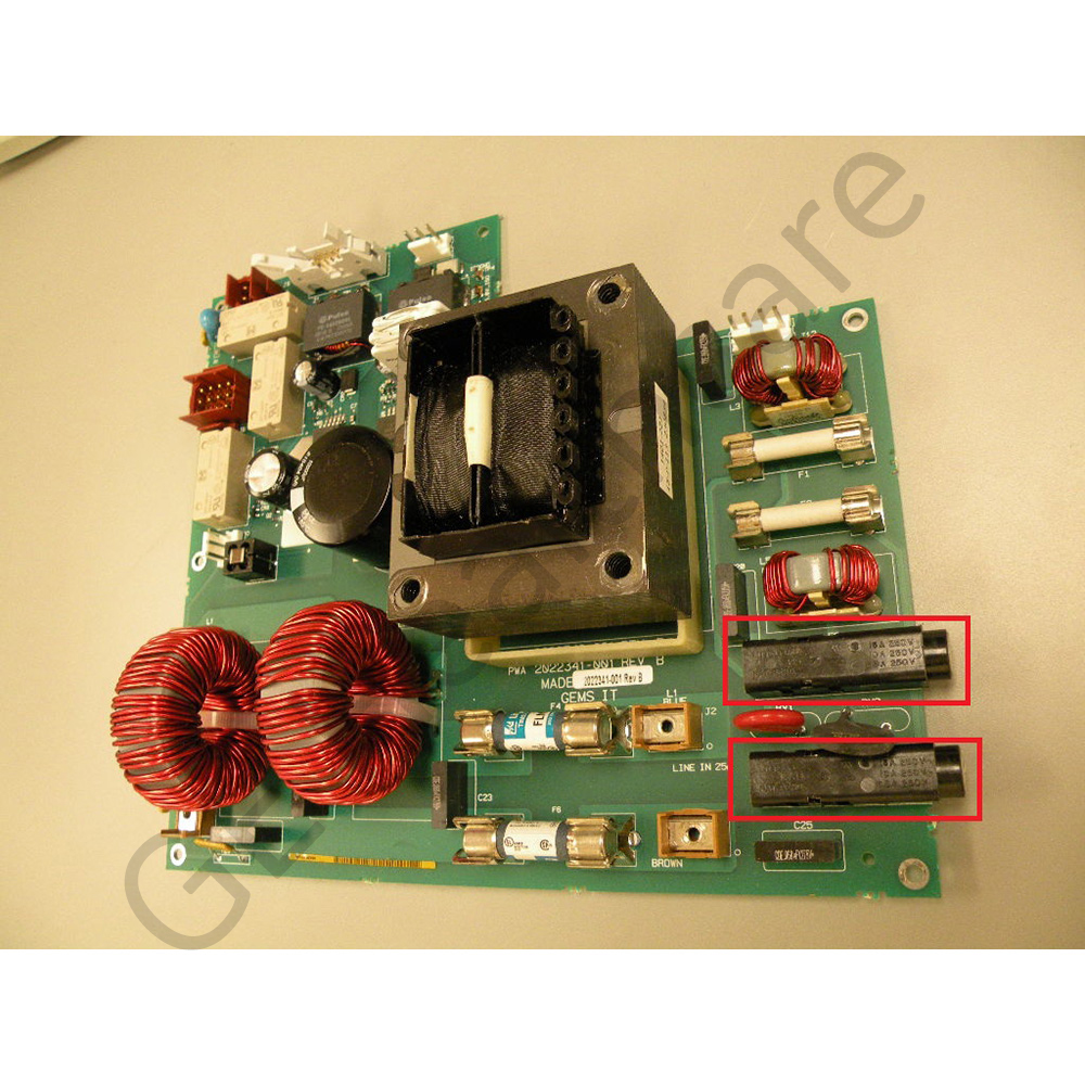 Fuse SB 2.5A 250V Diameter = 0.25 L = 1.25 Fuse SB 2.5A 250V Diameter = 0.25 L = 1.25