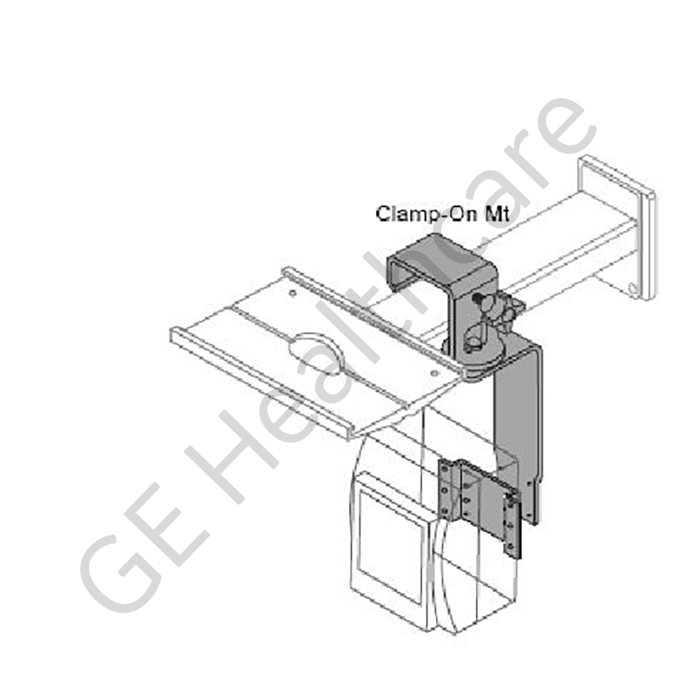 PRN50 with C-Clamp Hanger Mount PRN50 with C-Clamp Hanger Mount
