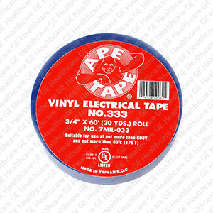 Tape, Electrical, PVC, Color Blue, Width .75, .007 Thick