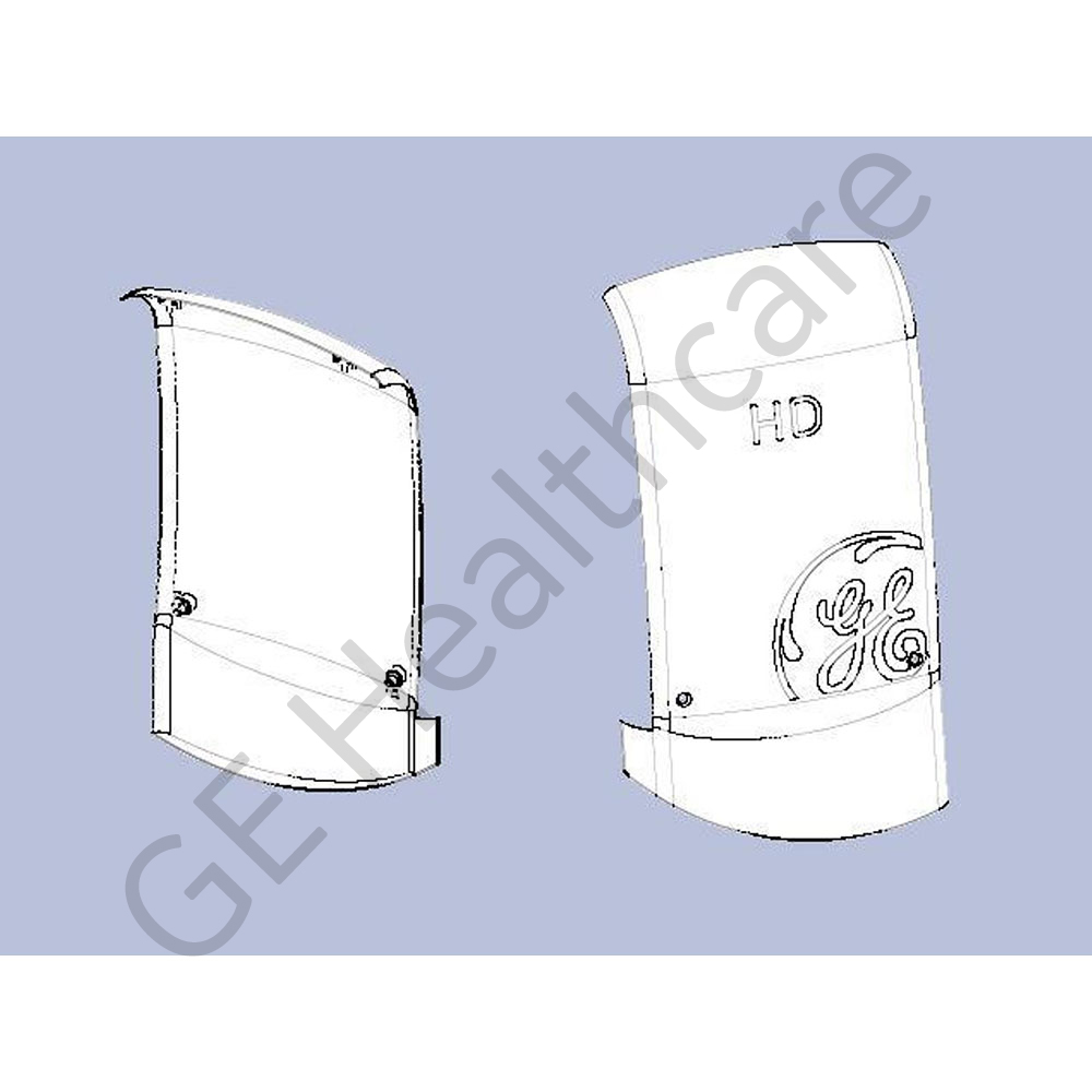 COVER ASM, GANTRY LEFT SIDE, PRESSURE-FORMED, GRAY├ÍN7 COVER ASM, GANTRY LEFT SIDE, PRESSURE-FORMED, GRAY├ÍN7