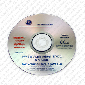 AW Software Application Refresh - DVD 2 - MRI Applications