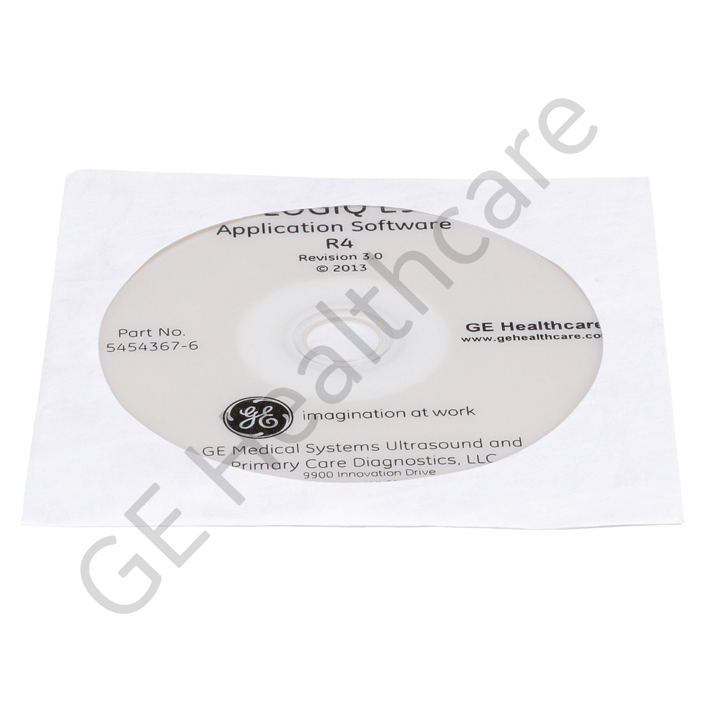 LOGIQ E9 Application Software Version R4 Revision 3.0 5454367-6 LOGIQ E9 Application Software Version R4 Revision 3.0 5454367-6
