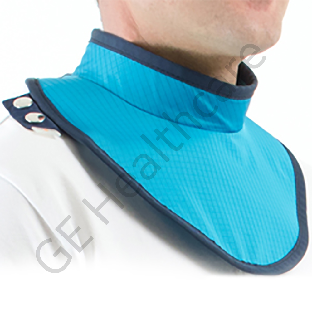MAVIG Thyroid Shield with hook and burr closure, model RA614, neck size 32-45 cm, lead eq 0.5-0.5mm, color Ocean MAVIG Thyroid Shield with hook and burr closure, model RA614, neck size 32-45 cm, lead eq 0.5-0.5mm, color Ocean