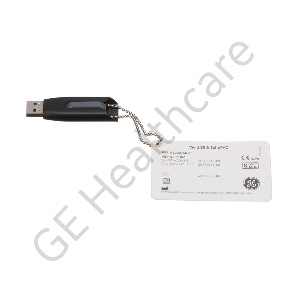 Part for VE9 Application Software 113.1.1 GB200156-06 Part for VE9 Application Software 113.1.1 GB200156-06