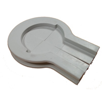 Tubing Access Cover - Light Gray